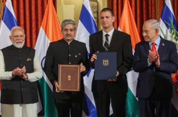 List of Outcomes: Visit of PM to Israel